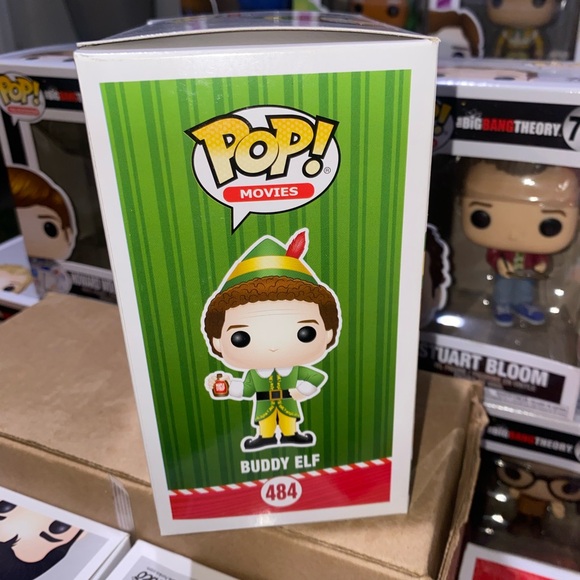 Funko POP! Movies - Elf Vinyl Figure - BUDDY THE ELF with Syrup #484 - Picture 4 of 4